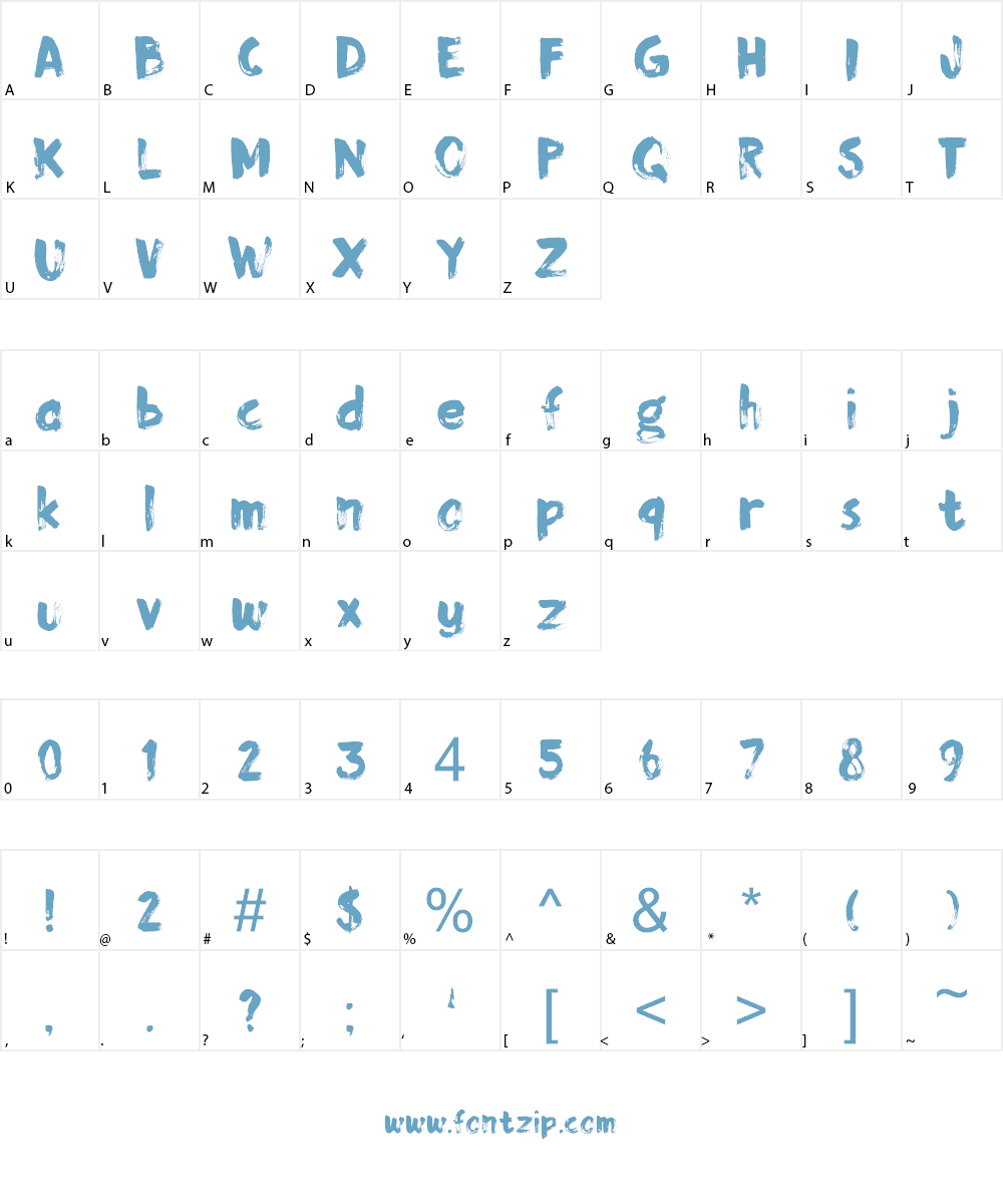 DK Momotaro Font Character